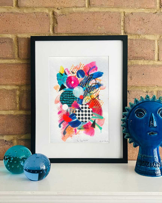 FRAMED 'INTO IT' A4 SIZED PRINT - Choose your print, choose your frame! Gift Idea