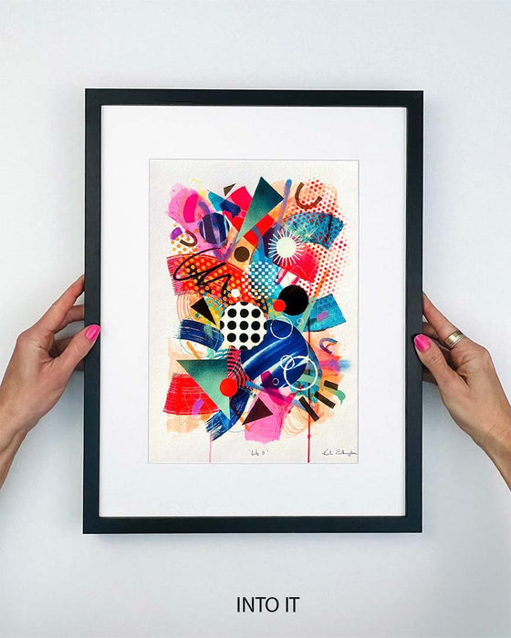 FRAMED 'INTO IT' A4 SIZED PRINT - Choose your print, choose your frame! Gift Idea