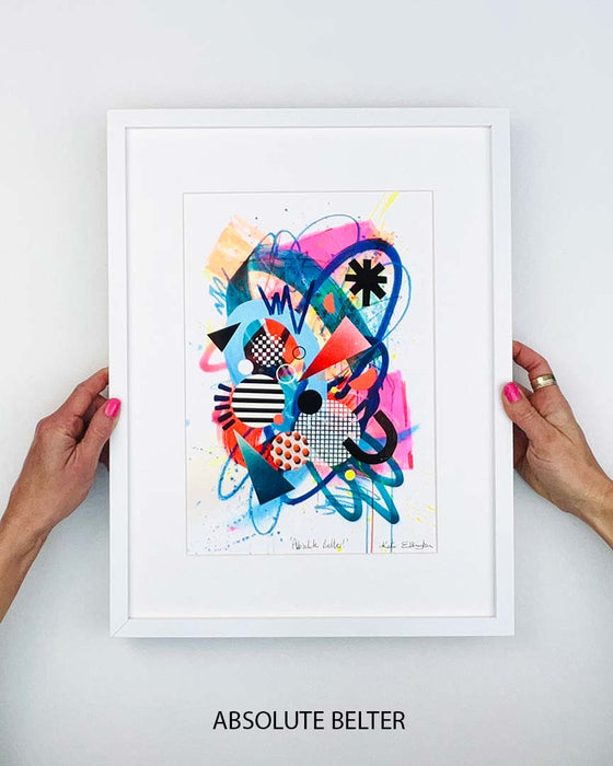 FRAMED 'CLUB COLLECTION' A4 SIZED PRINT - Choose your print, choose your frame! Gift Idea
