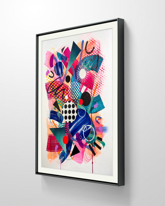 INTO IT - Abstract Limited Edition Hand Finished Fine Art Print