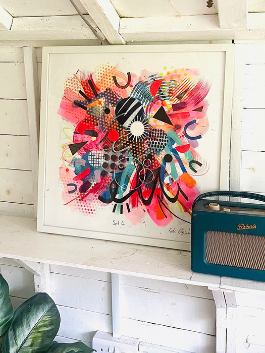 SPOT ON - Abstract Limited Edition Hand Finished Fine Art Print