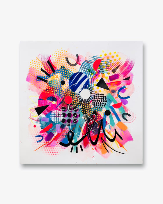 SPOT ON - Abstract Limited Edition Hand Finished Fine Art Print