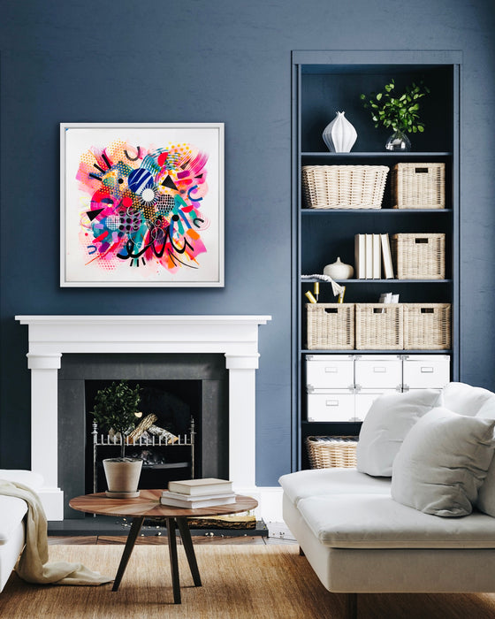 SPOT ON - Abstract Limited Edition Hand Finished Fine Art Print