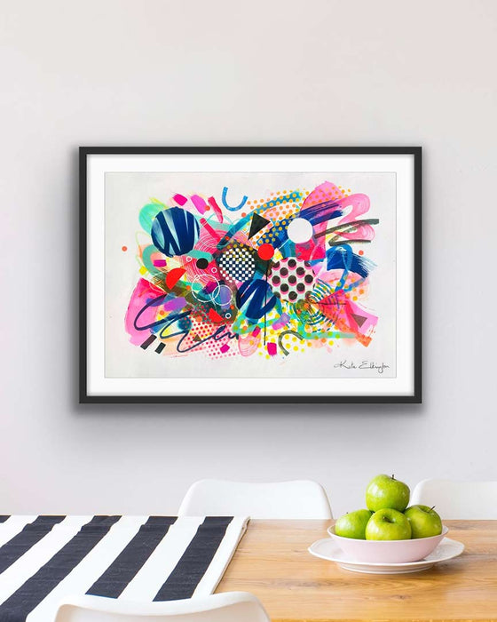 SWEET - 'Above Bed' Statement Large A1 Limited Edition Hand Finished Fine Art Print