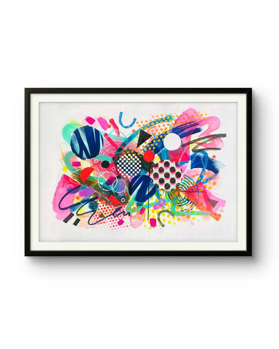 SWEET - 'Above Bed' Statement Large A1 Limited Edition Hand Finished Fine Art Print