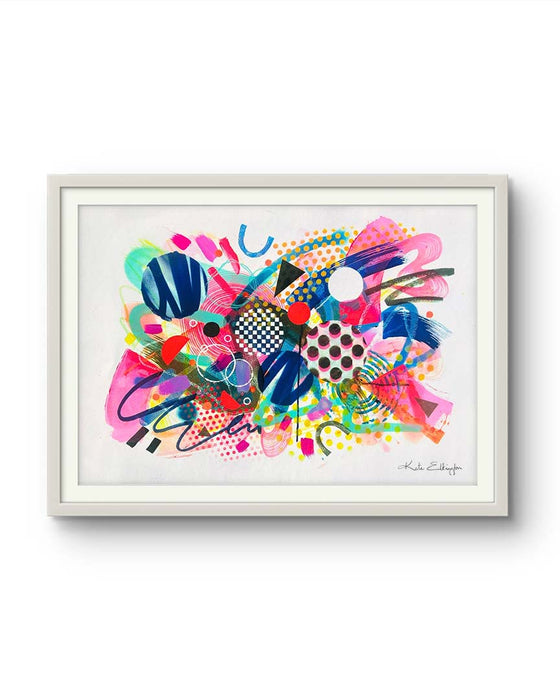 SWEET - 'Above Bed' Statement Large A1 Limited Edition Hand Finished Fine Art Print