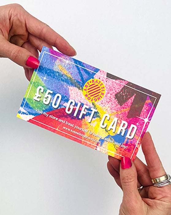 GIFT CARD & FINE ART GREETINGS CARD SET - Redeemable at Kate Elkington Art