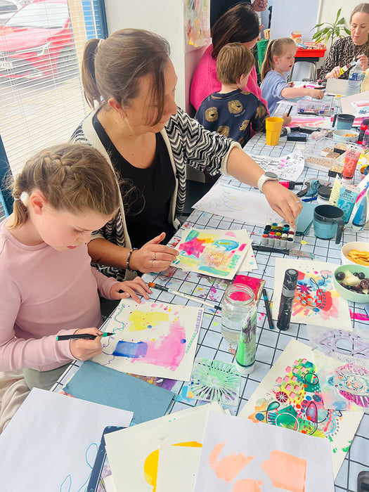 THE HAPPY DOODLES PARENT & CHILD CREATIVE WORKSHOP