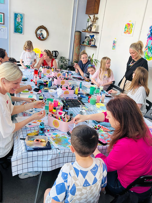 THE HAPPY DOODLES PARENT & CHILD CREATIVE WORKSHOP