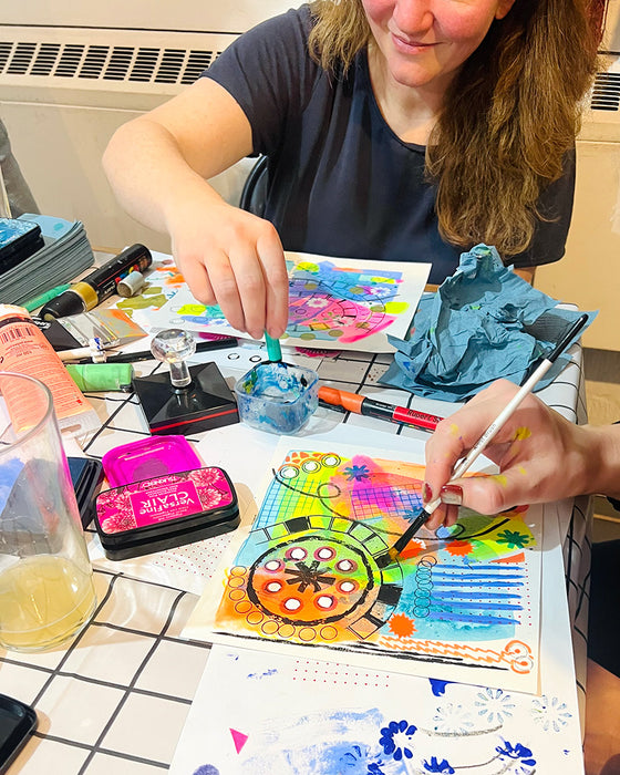 HAPPY DOODLES 'CREATIVE SOCIAL CLUB'  - In Bristol with Kate Elkington