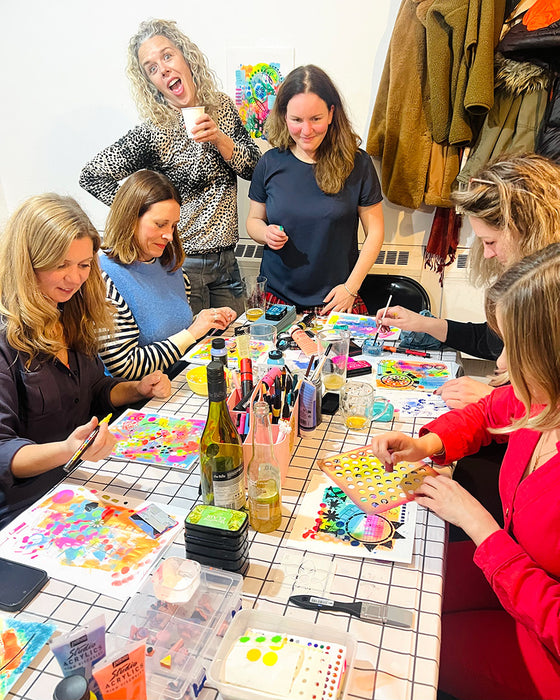 HAPPY DOODLES 'CREATIVE SOCIAL CLUB'  - In Bristol with Kate Elkington